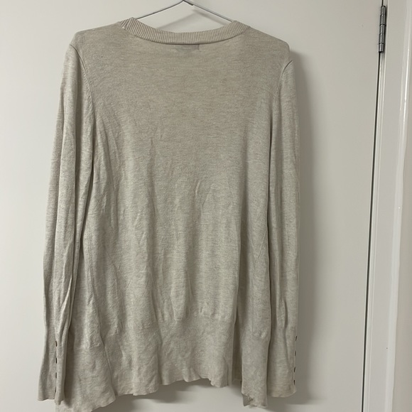 Off White Sussan Long Sleeve Cardigan - Picture 5 of 6